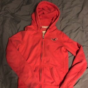 Coral/Pink Hollister Jacket